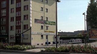 Outside Eroscenter Amor Frankfurt Germany - porn video