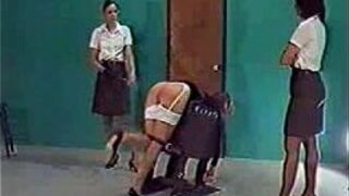 Extreme Femdom Caning - porn video