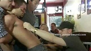 Gay man is tied up and humiliated - porn video