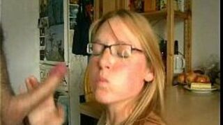 Nasty amateur facial compilation - porn video