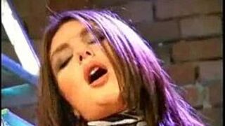 Brunette teasing Masturbation - porn video