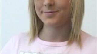 Hot Blonde strips and plays with herself - porn video