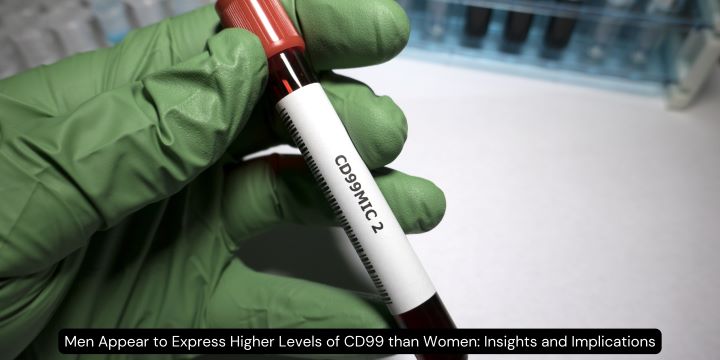 Men Appear to Express Higher Levels of CD99 than Women: Insights and Implications